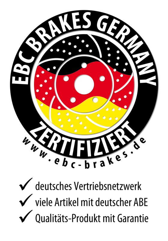 EBC Brakes Germany zertifiziert