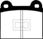 Preview: EBC Blackstuff Bremsbeläge DP194 für VW Jetta 1 16 1.5 vorne