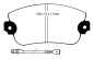 Preview: EBC Blackstuff Bremsbeläge DP230 für Lancia Trevi 828DB 1600 , 1.6 vorne