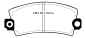 Preview: EBC Blackstuff Bremsbeläge DP269 für Renault 4 112 0.8 vorne