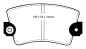 Preview: EBC Blackstuff Bremsbeläge DP324 für Renault Trafic TXX 2.2 4x4 vorne