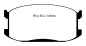 Preview: EBC Blackstuff Bremsbeläge DP387 für Mazda 323 (2) BD 1.3 vorne