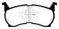 Preview: EBC Blackstuff Bremsbeläge DP490 für Mazda 626 (2) GC 2.0 D vorne