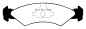 Preview: EBC Greenstuff 2000 Bremsbeläge DP2512 für Ford Fiesta 2 FBD 1.3 vorne