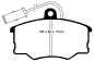 Preview: EBC Blackstuff Bremsbeläge DP616/2 für Alfa Romeo 164 164 2.0 Twin Spark vorne