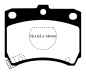 Preview: EBC Blackstuff Bremsbeläge DP737 für Kia Pride DA 1.3i vorne