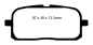 Preview: EBC Blackstuff Bremsbeläge DP852 für Toyota Paseo EL54 1.5 16V hinten