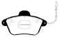 Preview: EBC Blackstuff Bremsbeläge DP882 für Citroën XM Y3 2.1 TD 12V vorne