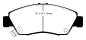 Preview: EBC Blackstuff Bremsbeläge DP890 für Honda Jazz 2 GD 1.2 vorne