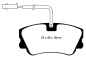 Preview: EBC Blackstuff Bremsbeläge DP1011 für Alfa Romeo 33 905 1.7i.e. vorne