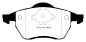 Preview: EBC Blackstuff Bremsbeläge DP1074 für Seat Alhambra 7V8, 7V9 2.8 V6 4motion vorne