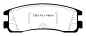 Preview: EBC Redstuff Bremsbeläge DP31122C für Pontiac Grand-Am  3.4 hinten