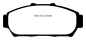 Preview: EBC Greenstuff 2000 Bremsbeläge DP21206 für Honda Integra DC2, DC4 1.8 Type-R vorne