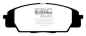 Preview: EBC Redstuff Bremsbeläge DP31254C für Honda Civic 7 EU, EP, EV 2.0 Type-R vorne