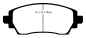 Preview: EBC Blackstuff Bremsbeläge DP1431 für Toyota Corolla 7 Compact E11 1.6 vorne