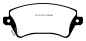 Preview: EBC Blackstuff Bremsbeläge DP1457 für Toyota Corolla 8 ZZE12_, NDE12_, ZDE12_ 2.0 D-4D vorne