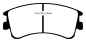 Preview: EBC Greenstuff 2000 Bremsbeläge DP21465 für Mazda 6 GG 2.0 DI vorne