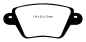 Preview: EBC Blackstuff Bremsbeläge DP1543 für Renault Kangoo 1 Rapid FC0/1 1.6 16V 4x4 hinten