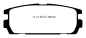 Preview: EBC Blackstuff Bremsbeläge DP1565 für Hyundai Terracan HP 3.5i V6 4WD hinten