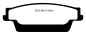 Preview: EBC Yellowstuff Bremsbeläge DP41693R für Cadillac STS  4.6 Performance hinten