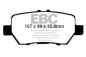 Preview: EBC Greenstuff 2000 Bremsbeläge DP21736 für Honda Legend 4 KA9 3.5 V6 AWD hinten