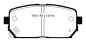 Preview: EBC Greenstuff 2000 Bremsbeläge DP21810 für Kia Carens 3 UN 2.0 CRDi 135 hinten