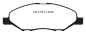 Preview: EBC Greenstuff 2000 Bremsbeläge DP21832 für Nissan Tiida C11X 1.6 vorne