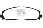 Preview: EBC Yellowstuff Bremsbeläge DP41888R für Chrysler GRAND VOYAGER V (RT) RT 3.6 vorne