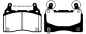 Preview: EBC Redstuff Bremsbeläge DP31895C für HOLDEN HSV (Aust/NZ) F  Brembo vorne