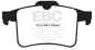 Preview: EBC Yellowstuff Bremsbeläge DP42059R für Jaguar XK _J43_ 5.0 XKR-S hinten