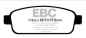 Preview: EBC Blackstuff Bremsbeläge DPX2066 für Opel Astra J  1.6 Turbo hinten