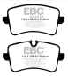 Preview: EBC Blackstuff Bremsbeläge DPX2082 für Audi A8 4H2, 4H8, 4HC, 4HL 2.5 TFSI hinten