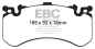Preview: EBC Orangestuff Bremsbeläge DP92158 für Audi A8 4H2, 4H8, 4HC, 4HL 2.0 TFSI quattro vorne