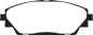 Preview: EBC Blackstuff Bremsbeläge DPX2185 für Mazda 3 BM, BN 2.2 D vorne