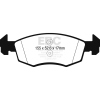 Preview: EBC Blackstuff Bremsbeläge DPX2241 für Opel Corsa E Van  1.3 CDTI vorne