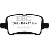 Preview: EBC Greenstuff 2000 Bremsbeläge DP22268 für Opel Astra K K 1.6 Turbo hinten