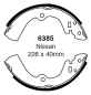 Preview: EBC Premium Bremsbacken 6385 für Nissan Sunny 2 B12 1.6 GTI 16V hinten