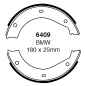 Preview: EBC Premium Handbremsbacken 6409 für BMW 5 E28 535i, M 535i