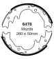 Preview: EBC Premium Bremsbacken 6478 für Mazda B-Serie UN 2.5 D 4WD hinten