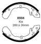 Preview: EBC Premium Bremsbacken 6504 für Kia Sorento 1 JC 3.5 V6 hinten