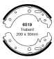 Preview: EBC Premium Bremsbacken 6519 für Trabant P 601 Kasten  0.6 vorne