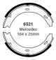 Preview: EBC Premium Bremsbacken 6521 für Mercedes-Benz S-Klasse W140 300 SE,SEL,S320