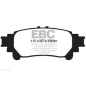 Preview: EBC Redstuff Bremsbeläge DP31850C für Lexus RX (3) GYL1_, GGL15, AGL10 450h AWD hinten