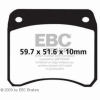 Preview: EBC Blackstuff Bremsbeläge für Triumph T140V BONNEVILLE (Scheiben VA und HA / 5 Gang ) Vorderachse - FA016