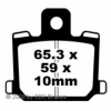 Preview: EBC Blackstuff Bremsbeläge für Yamaha RD 350 LC Vorderachse - FA064