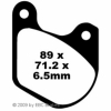 Preview: EBC V-Pads für Harley Davidson® 79-81 (Twin fronts) Hinterachse - FA072V