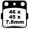 Preview: EBC Redstuff Bremsbeläge für Husqvarna WR 250 Hinterachse - FA084TT