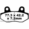 Preview: EBC Scooter Bremsbeläge für Cagiva Brillio 125 Vorderachse - SFA086