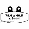 Preview: EBC Goldstuff Bremsbeläge für KTM MX 250 Grimeca Bremssattel Vorderachse - FA132R