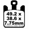 Preview: EBC Goldstuff Bremsbeläge für Kawasaki ZX-6RR (ZX 600 K1/M1) Vorderachse - FA369/4HH